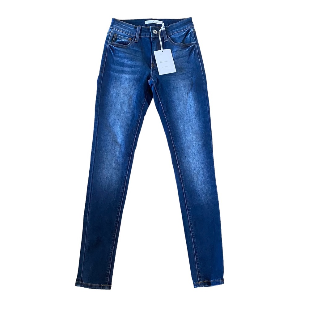 NWT KanCan Mid Rise Skinny Stretch Jeans Women's 0 or 23